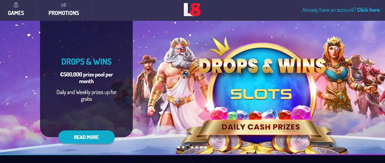 Lucky8 Casino - online casino for Canadian players.