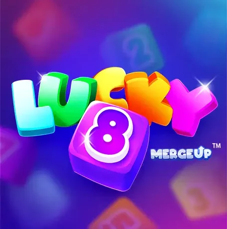 logo Lucky 8 Merge Up