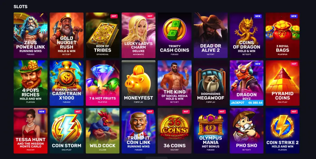woocasino slots