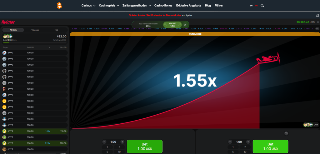 aviatrix slot game