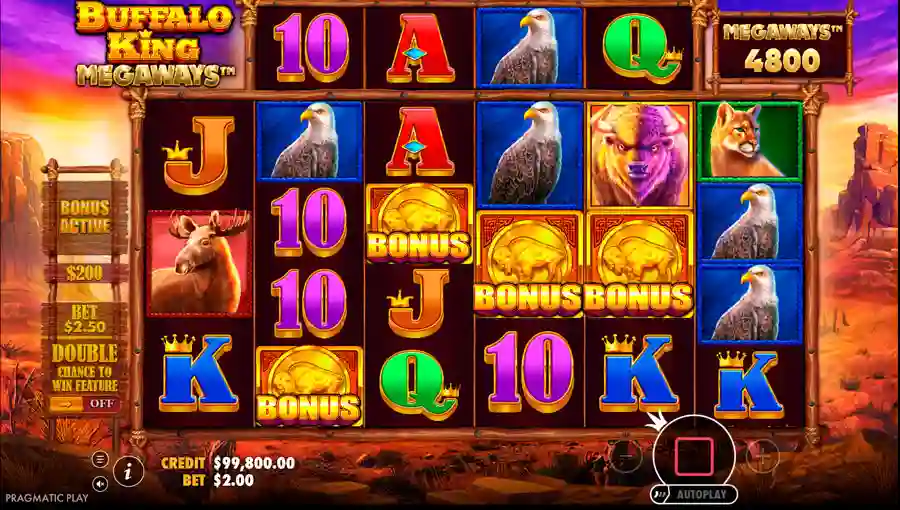 buffalo king megaways
