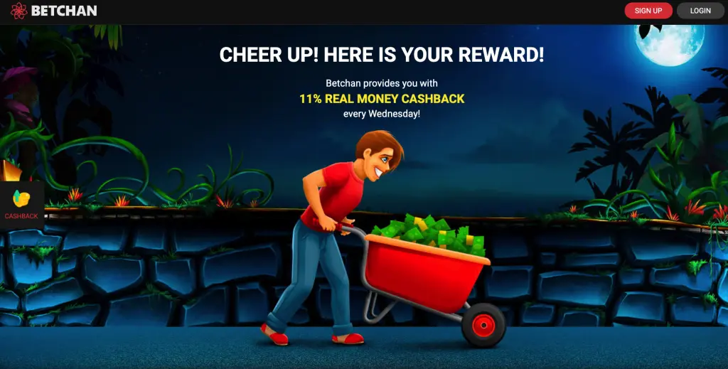 experience at betchan casino