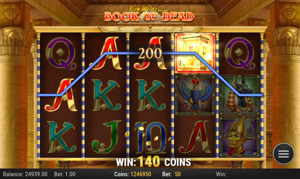 book of dead demo