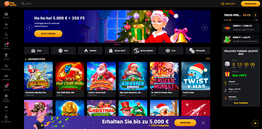 Stay Casino Startseite