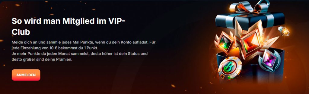 Freispiele in VIP-Bonuspaketen