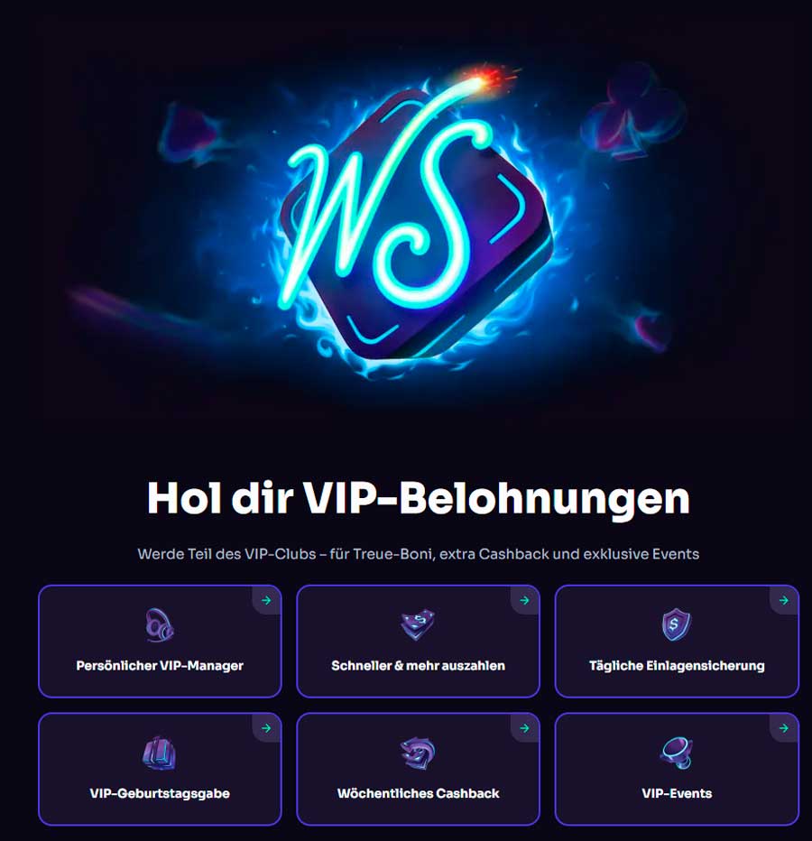VIP-Club im WinSpirit Casino